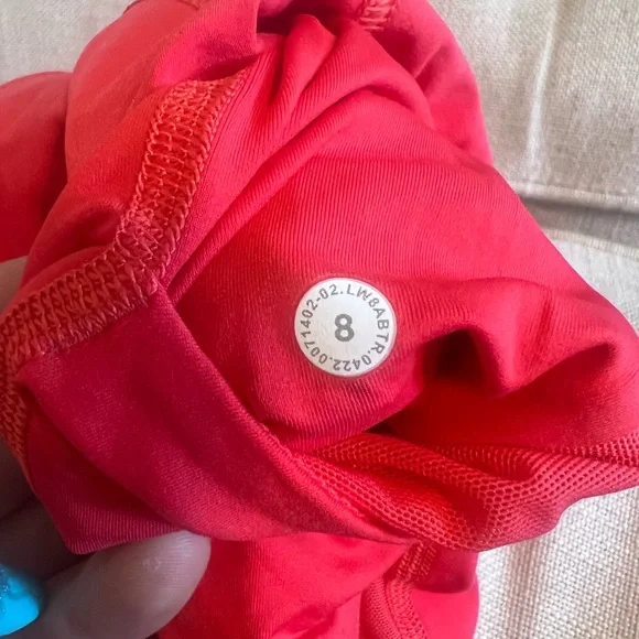 Lululemon Carnation Red Court Rival Skirt - Picture 7 of 7